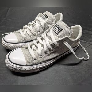 Converse Gray Canvas Sneakers